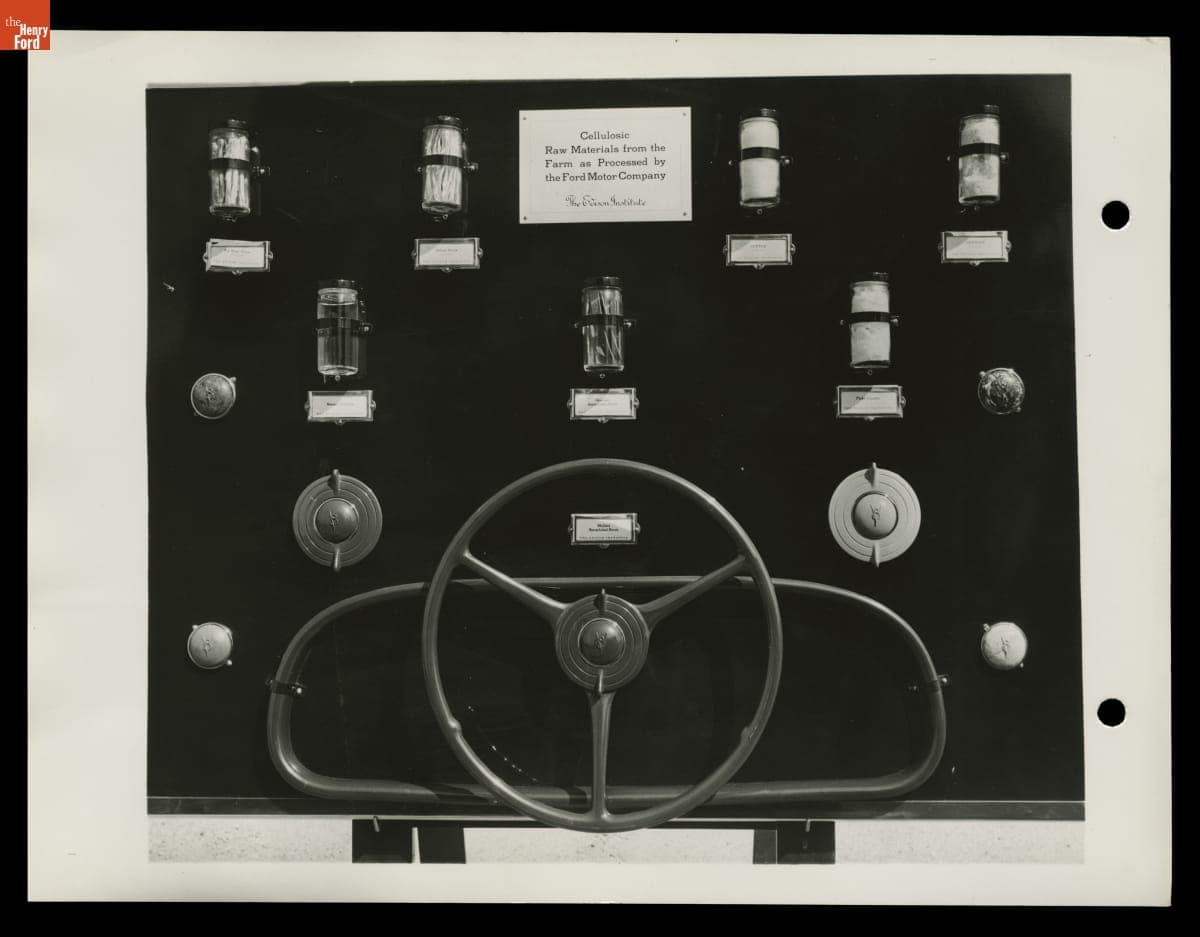 Soybean Display Board, April 13, 1937