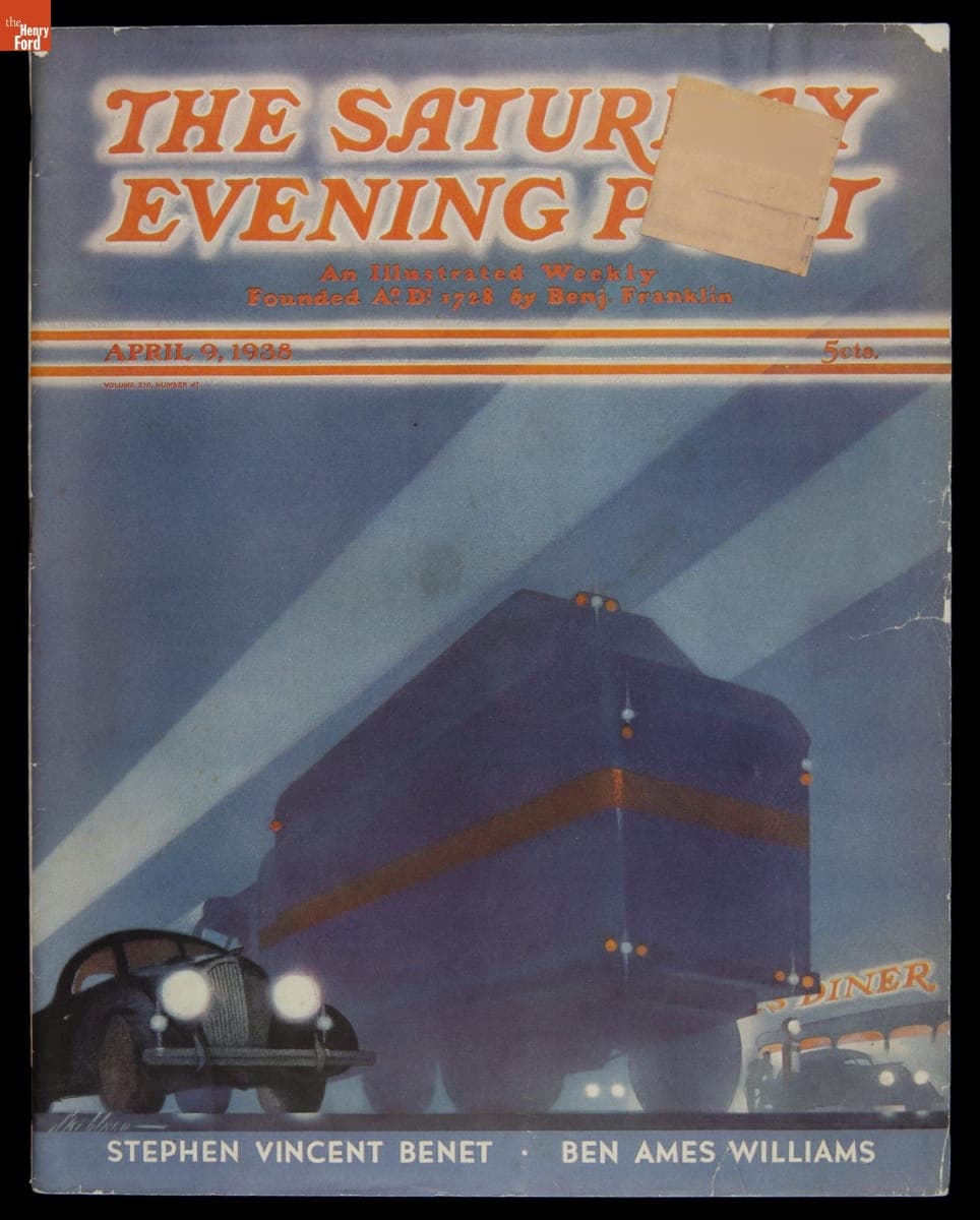 "Saturday Evening Post," April 9, 1938