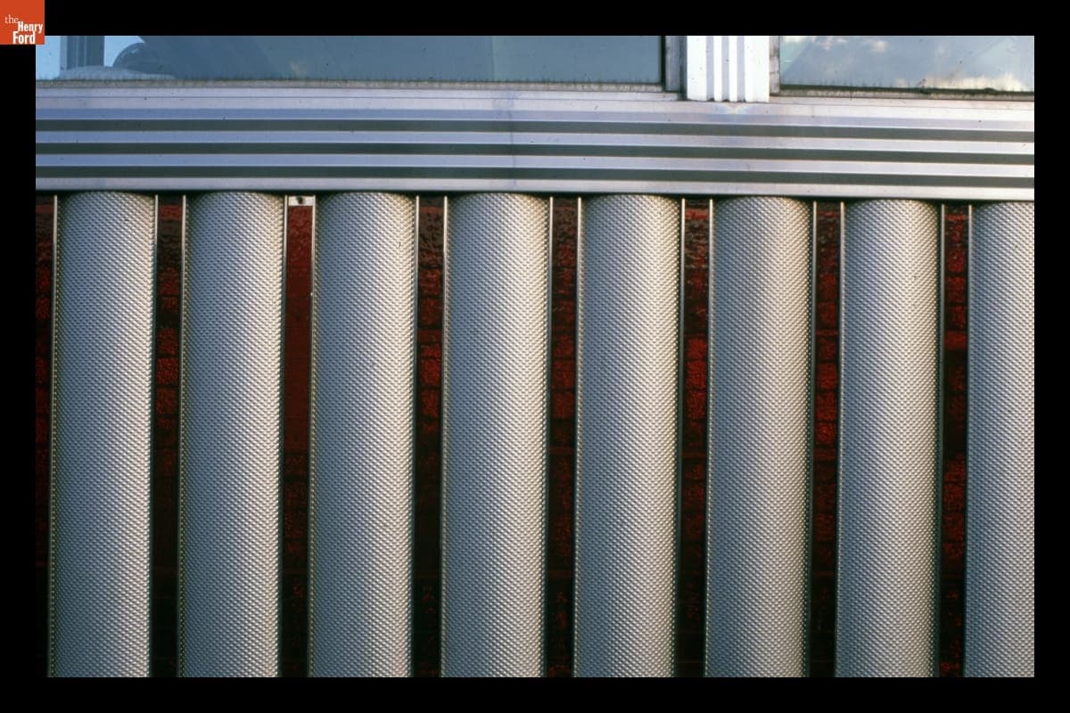 Detail of Flexglass at Zip's Diner, Dayville, Connecticut