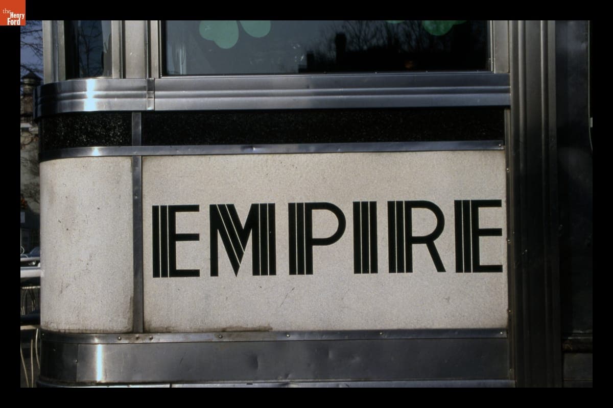 Empire Diner, New York City, March 1992