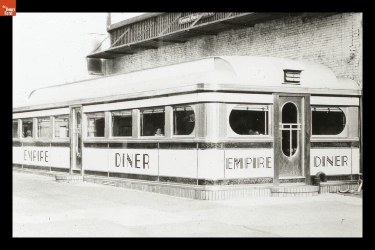 Empire Diner after Installation at 10th Ave. and West 22nd St., New York City, 1946