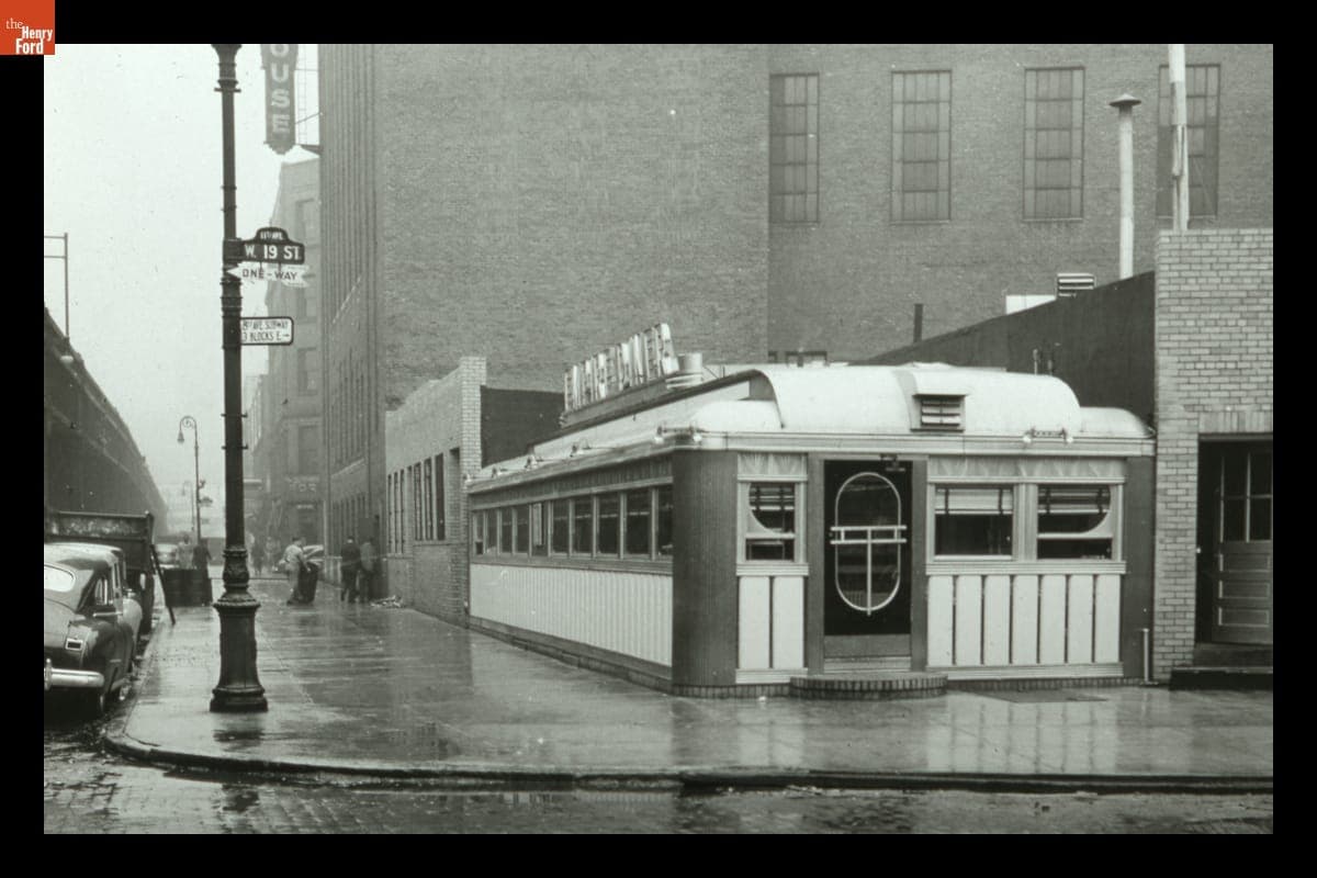 The Empire Diner, New York City, 1948