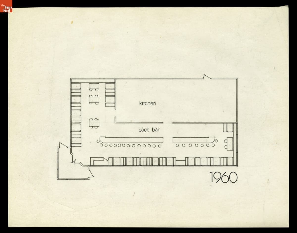 Drawings for a Series, "Evolution of the Plan," Used in "Grab It and Growl!" Slide Show, 1972