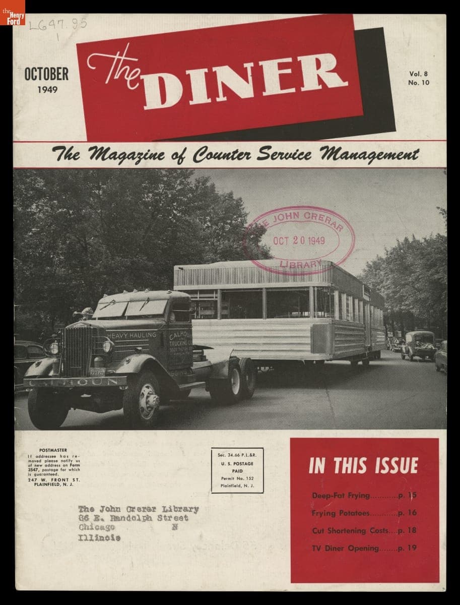 "The Diner," October 1949
