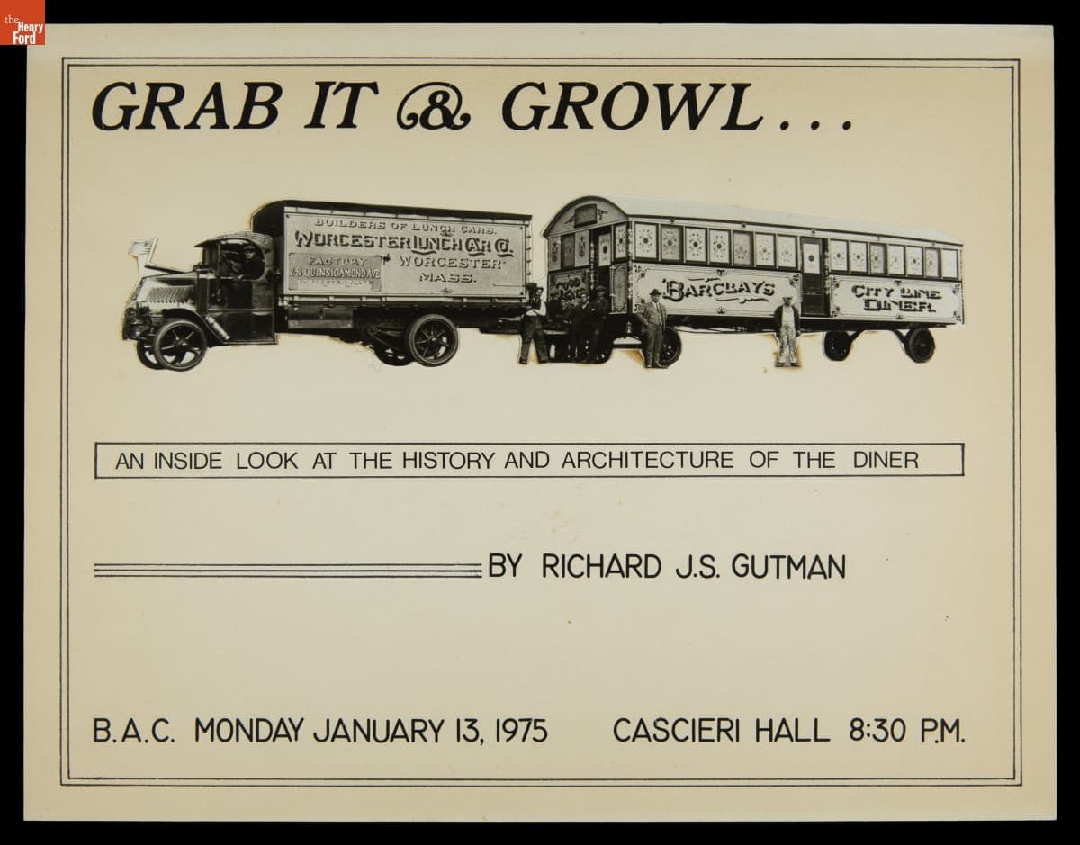 Mockup Flier for the "Grab It and Growl" Tour, January 1975