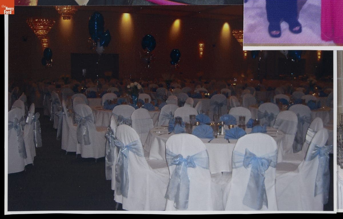 Dinner Set-up for the Troy Athens High School Prom, May 13, 2006