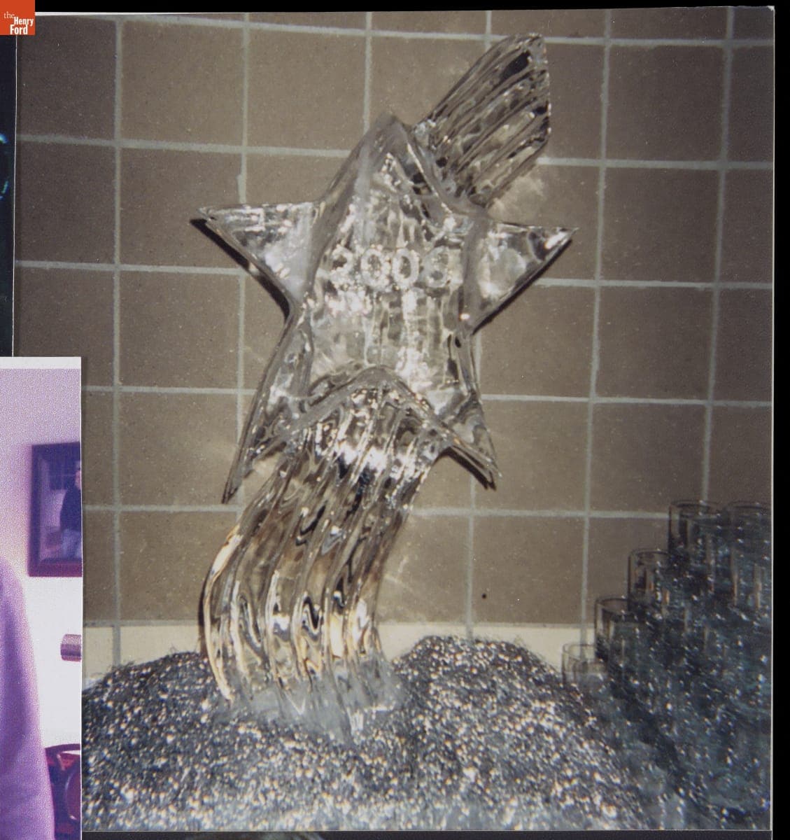 Ice Carving Sculpture at Troy Athens High School Prom, May 13, 2006