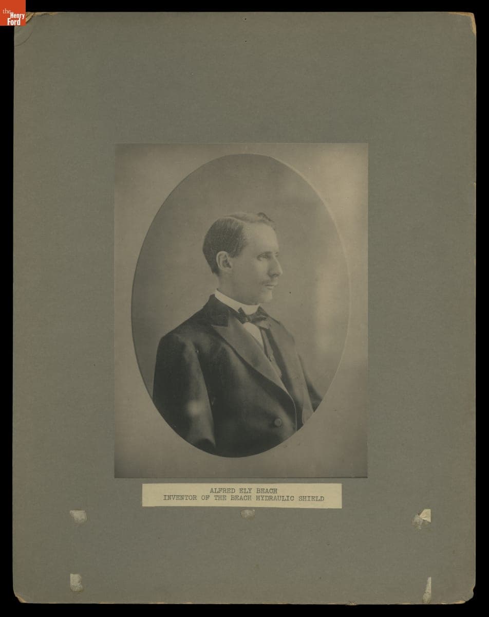 Alfred Ely Beach, Inventor of the Beach Hydraulic Shield