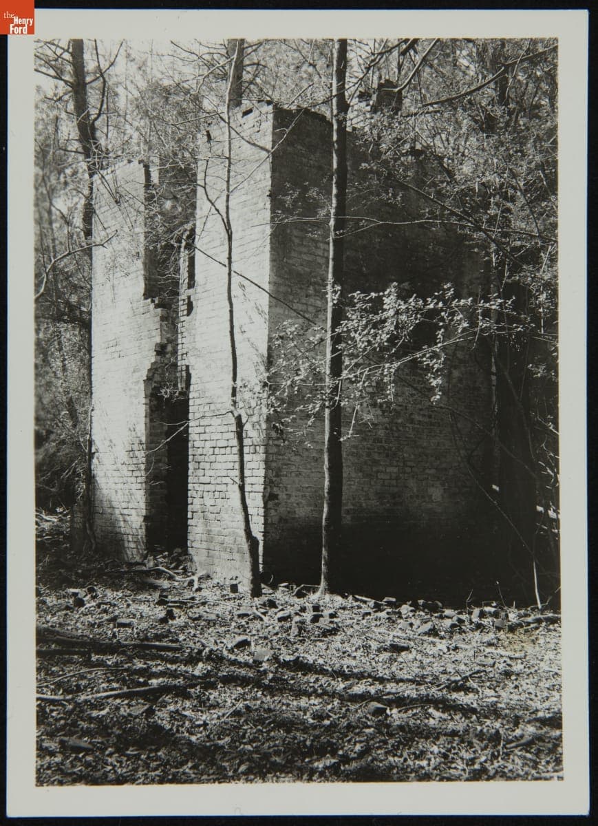 White Hall Plantation Ruins, circa 1920
