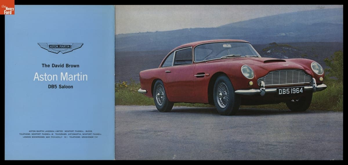 The David Brown Aston Martin DB5 Saloon, 1964