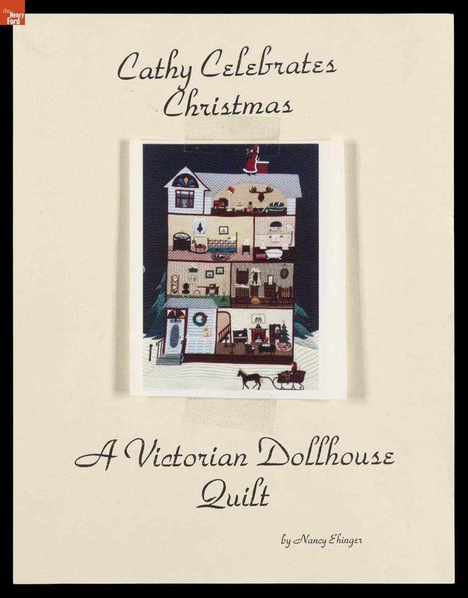 "Cathy Celebrates Christmas: A Victorian Dollhouse Quilt," May 1999