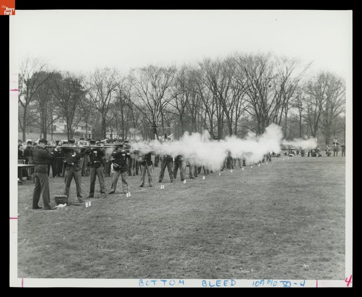 First Annual Greenfield Village "Turkey Shoot," November 1955