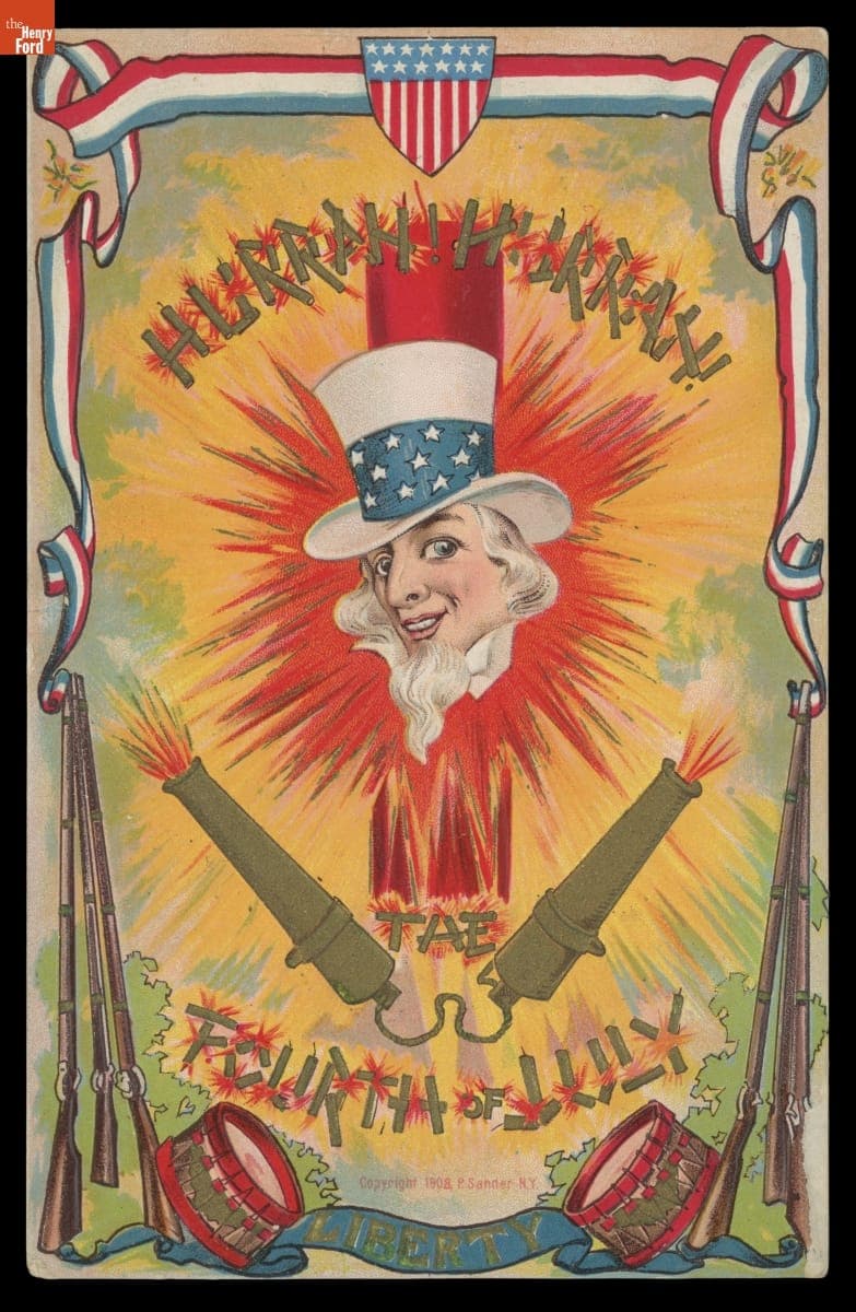 "Hurrah! Hurrah! The Fourth of July!," 1908