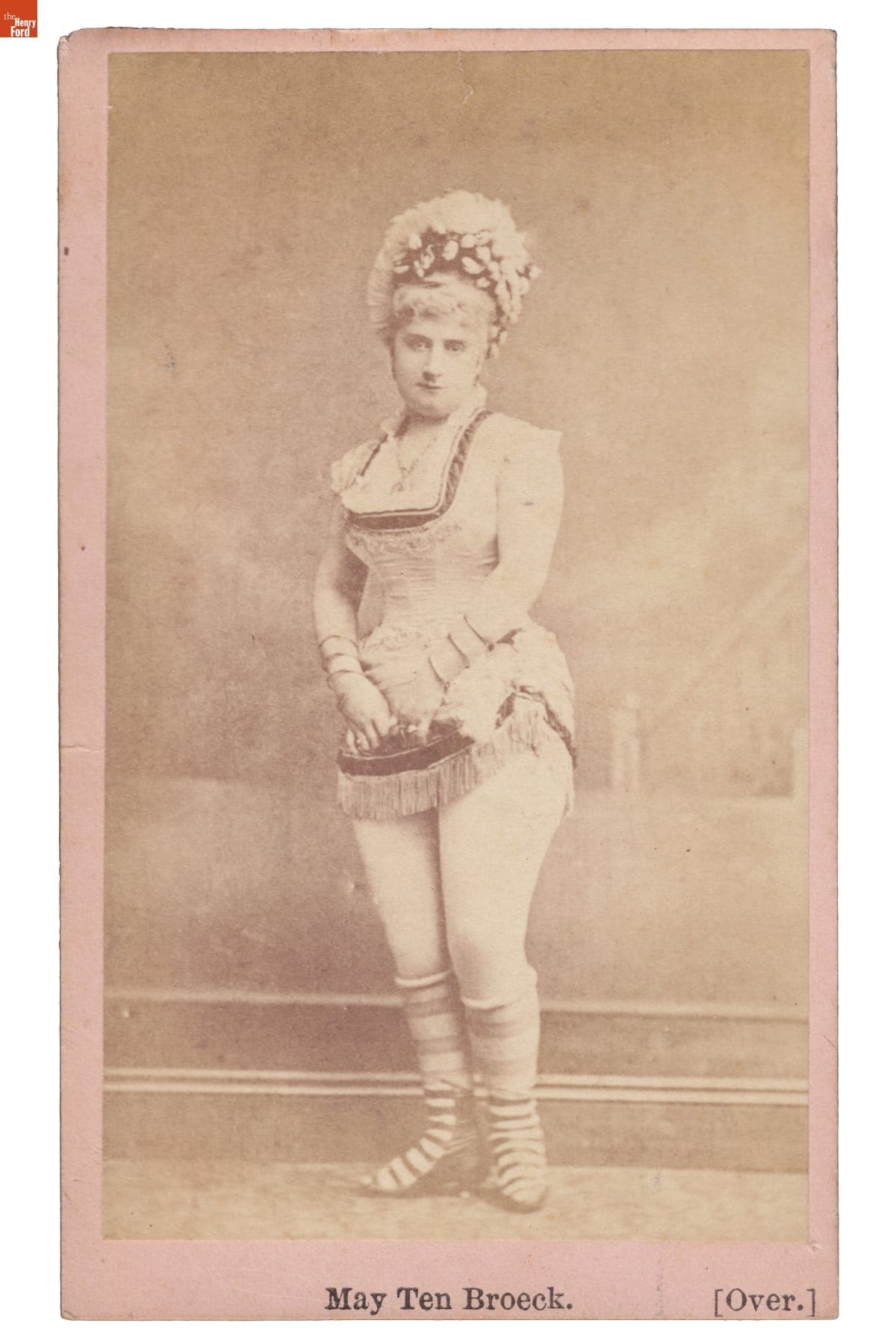 Actress May Ten Broeck in Costume, 1878-1882