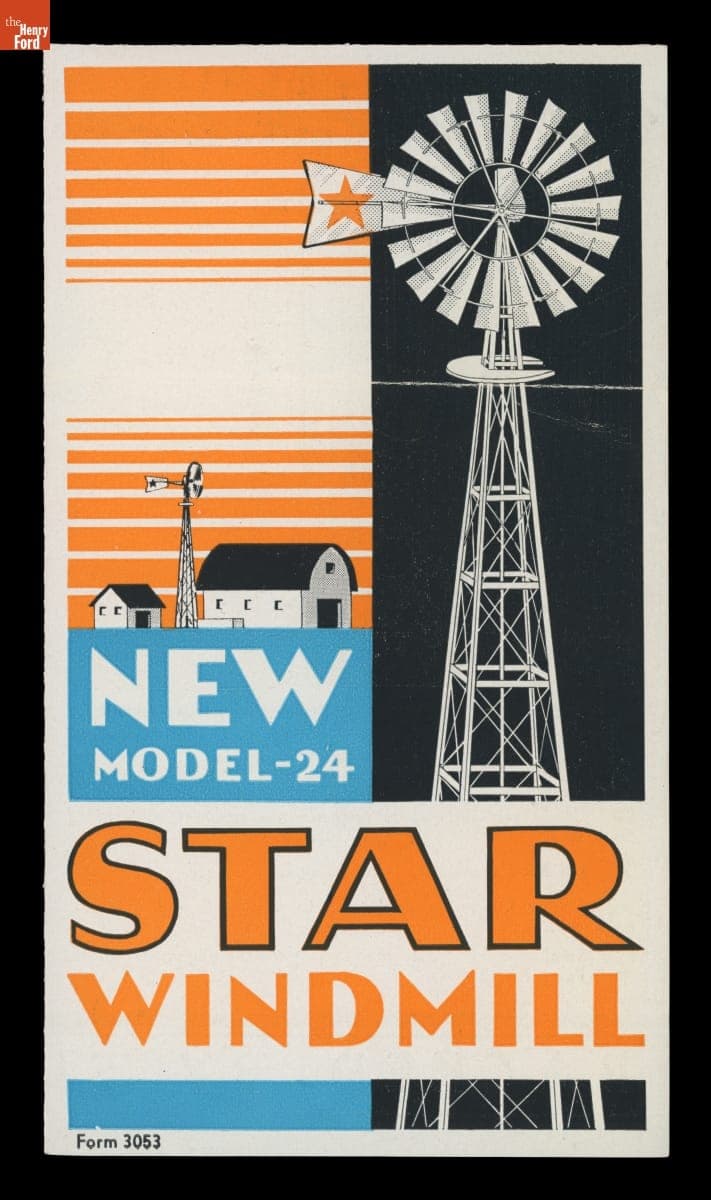 "New Model-24 Star Windmill," 1931