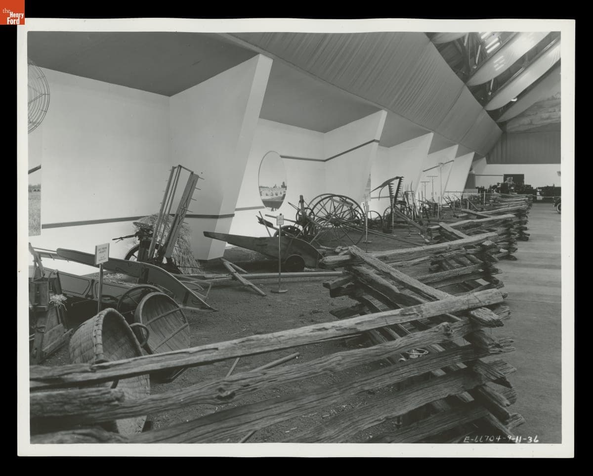 Agricultural Equipment on Exhibit at the Michigan State Fair, September 11, 1936