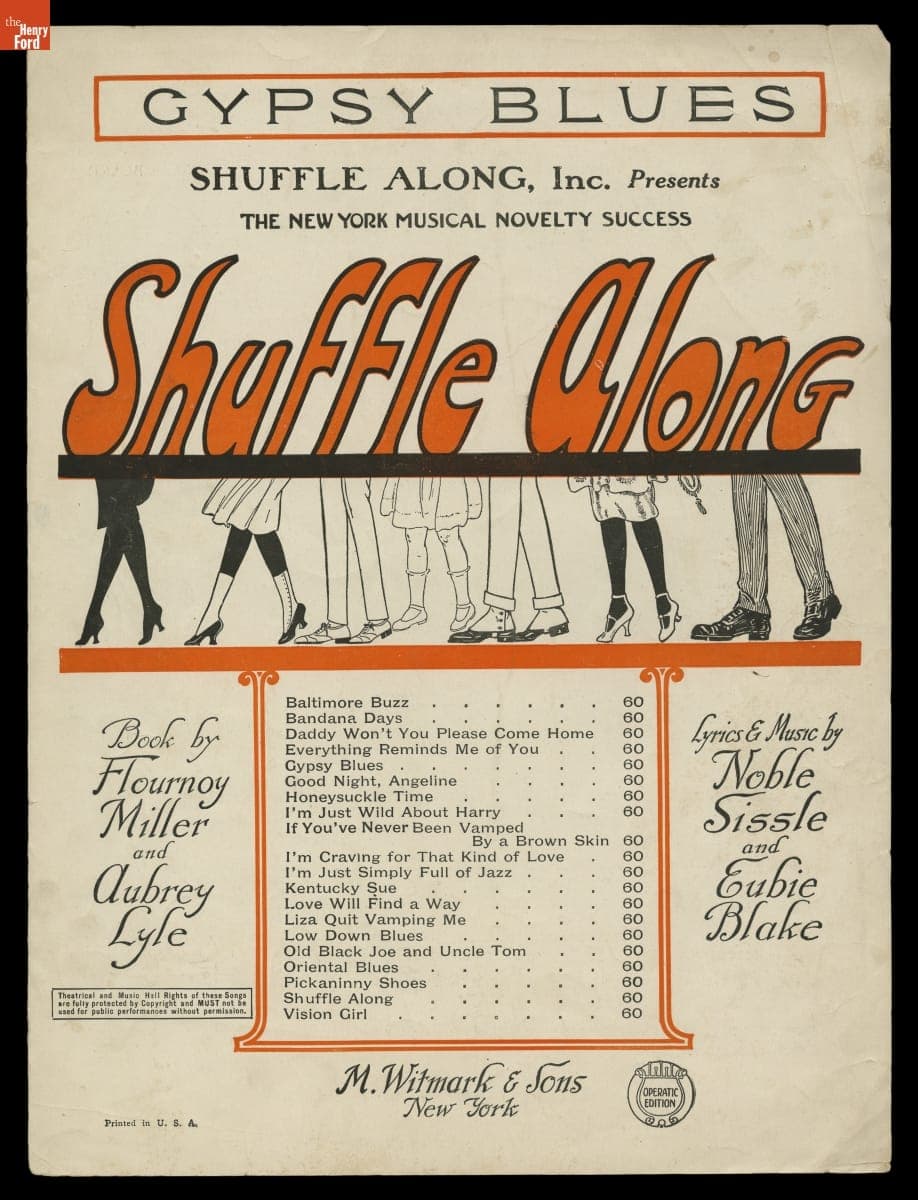 "Gypsy Blues" from "Shuffle Along," 1921