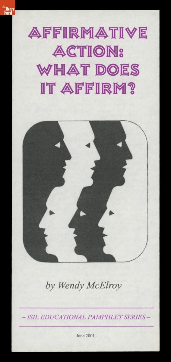 "Affirmative Action: What Does it Affirm?," June 2001