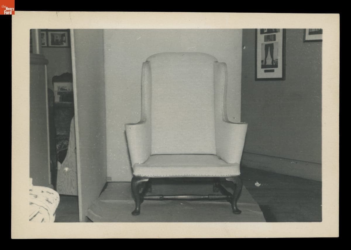 Easy Chair, 1730-1760, Photographed at Ernest LoNano Interiors in New York, 1950-1953