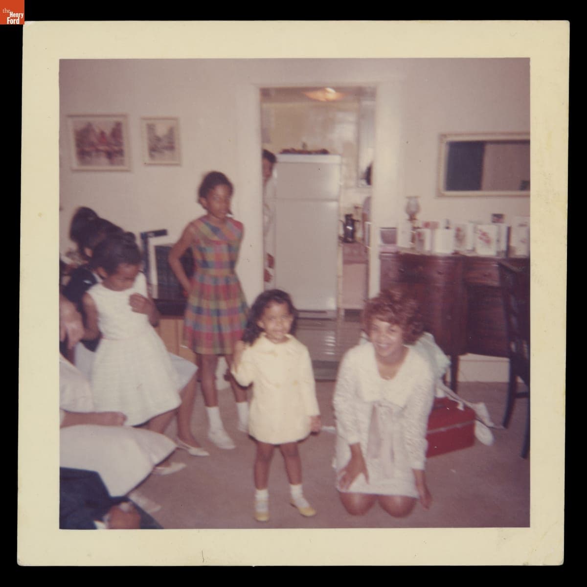 Jawana Jackson and Others inside the Jackson Home, Selma, Alabama