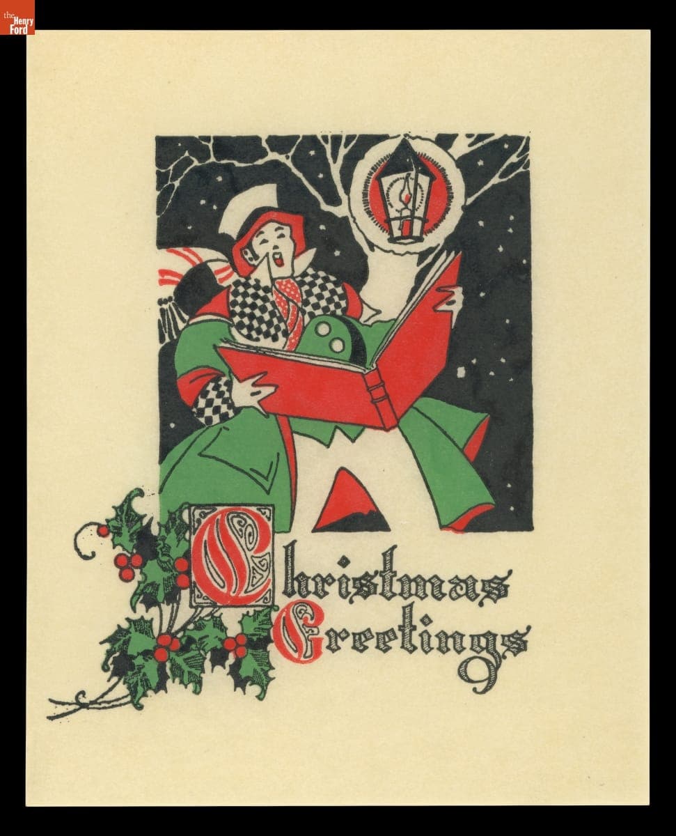 "Christmas Greetings," 1934