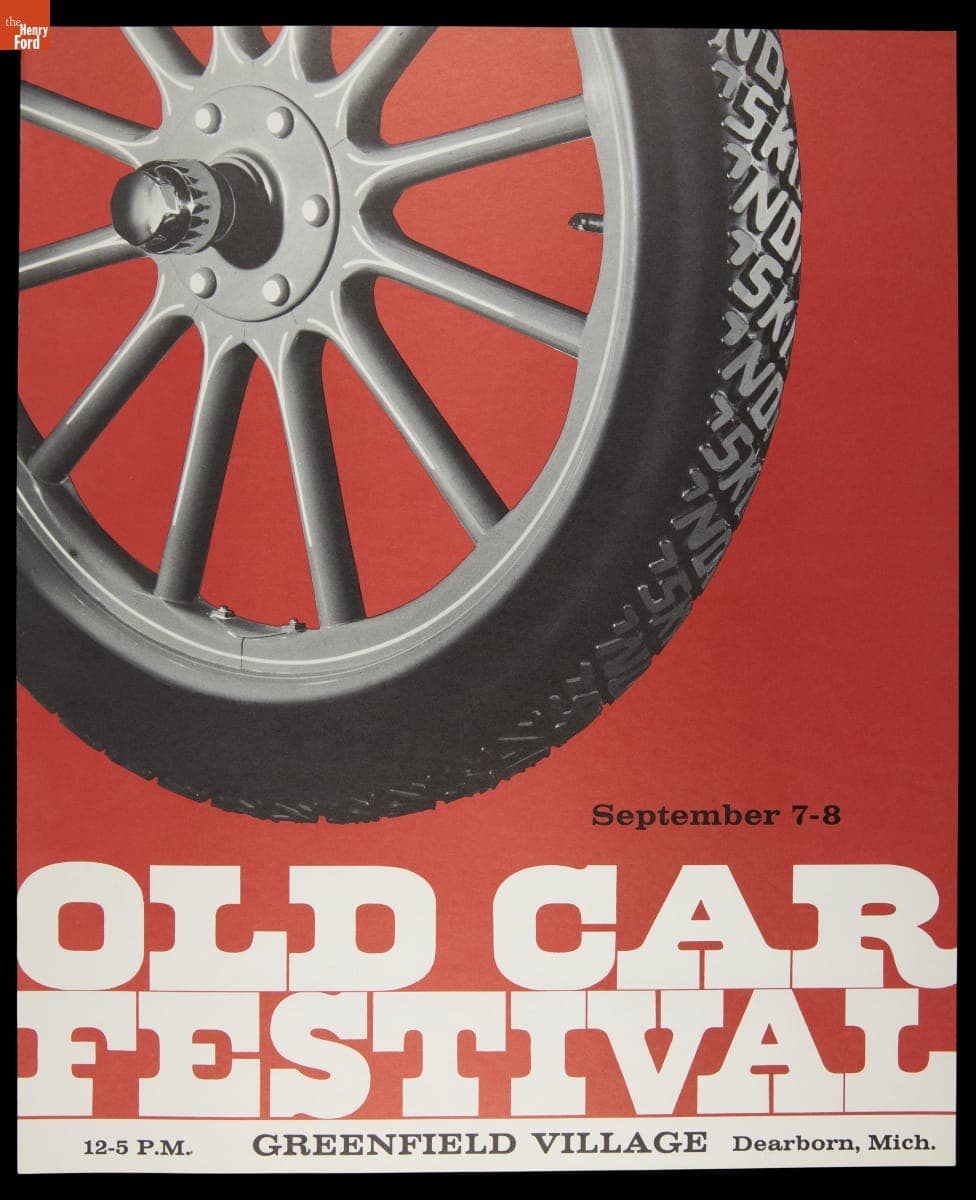 Old Car Festival at Greenfield Village, September 1968