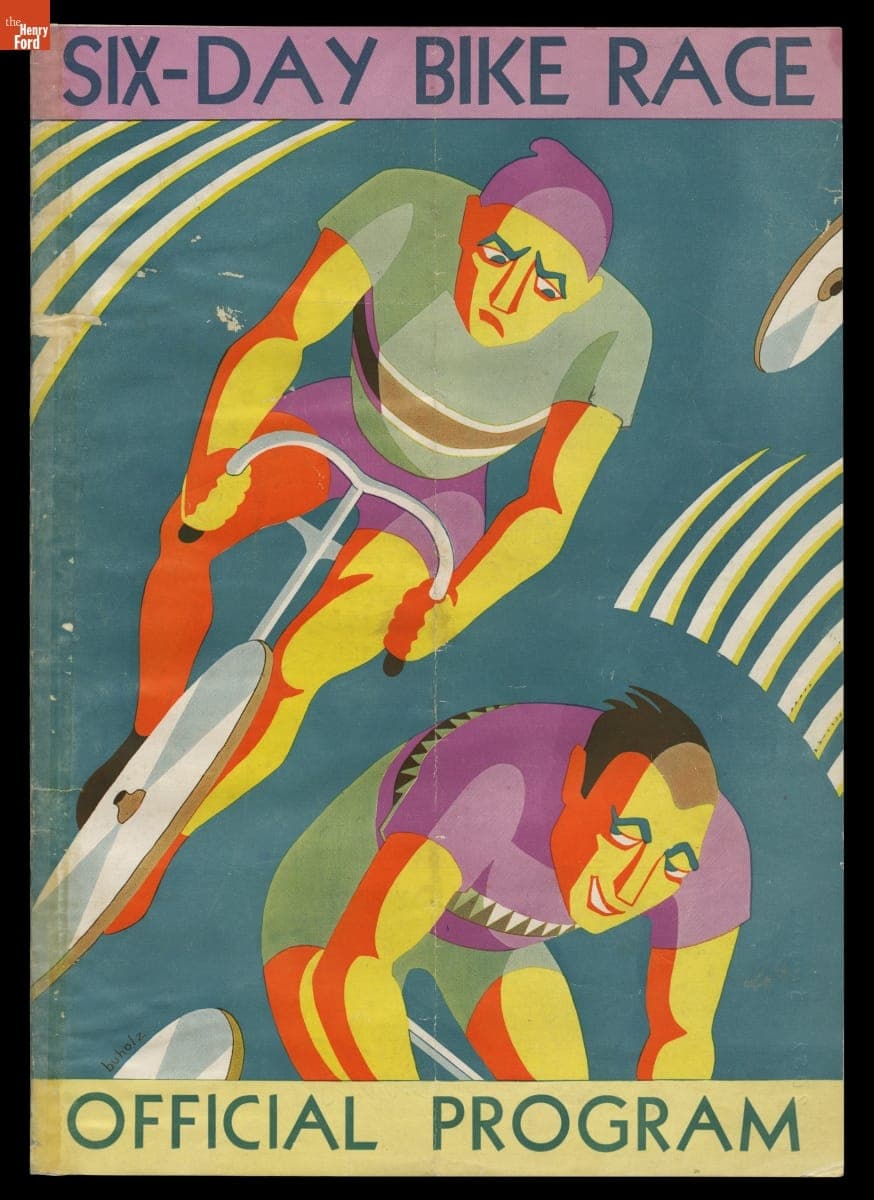 "Six-Day Bike Race Official Program," 1931