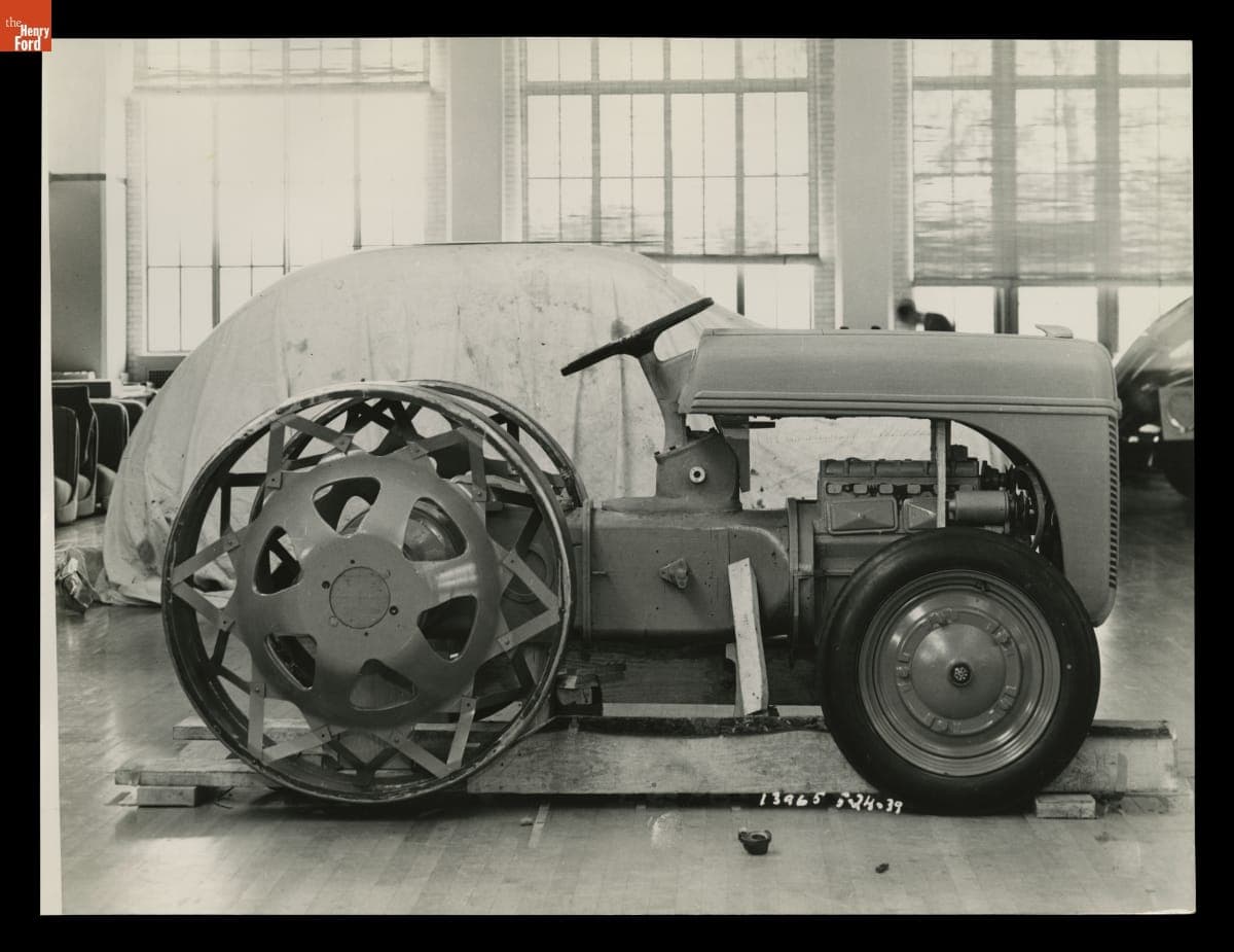 Clay Model of Ford 9N Tractor, May 1939