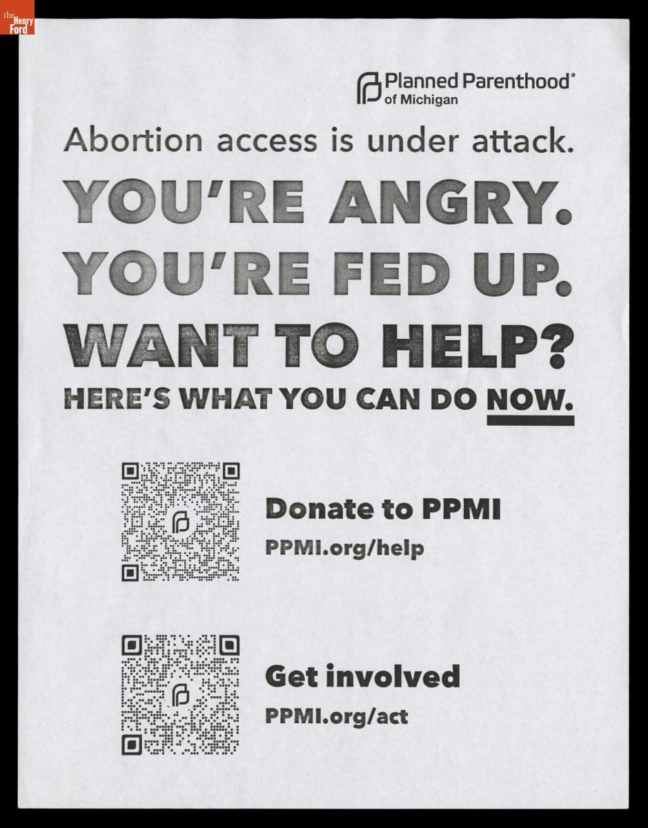 "Abortion Access is Under Attack," 2022