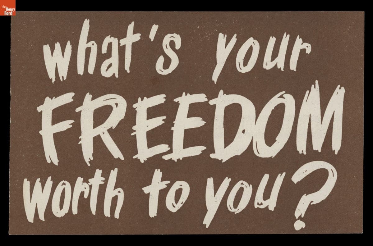 "What's Your Freedom Worth to You?," 1948