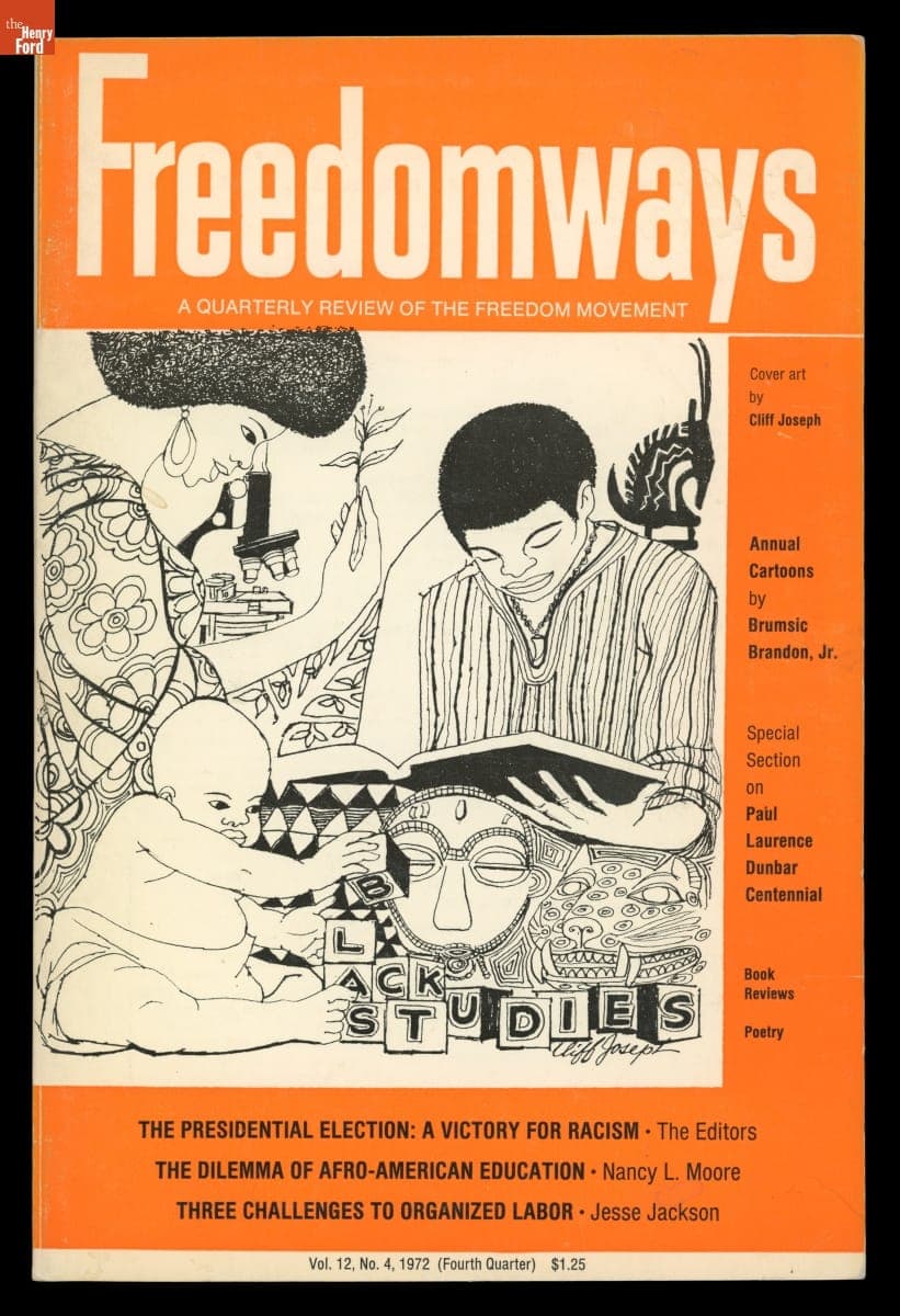 "Freedomways," Vol. 12, No. 4, Fourth Quarter, 1972