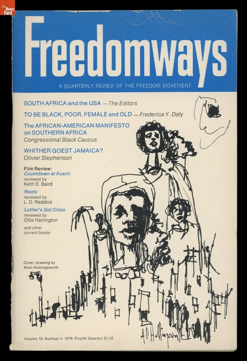 "Freedomways," Vol. 16, No. 4, Fourth Quarter, 1976