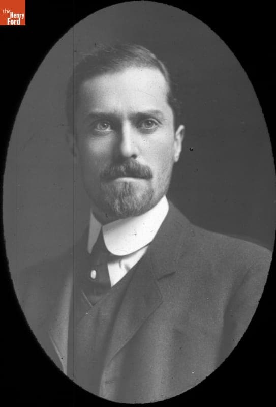 Portrait of the Designer of the Thomas Model L, circa 1909