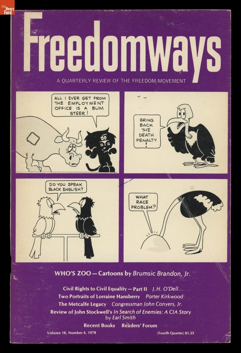 "Freedomways," Vol. 18, No. 4, Fourth Quarter, 1978