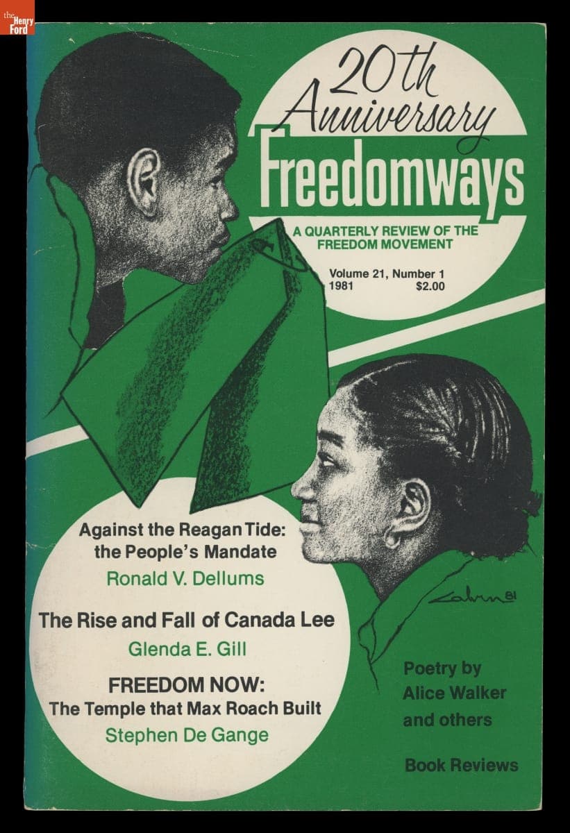 "Freedomways: 20th Anniversary," Vol. 21, No. 1, First Quarter, 1981