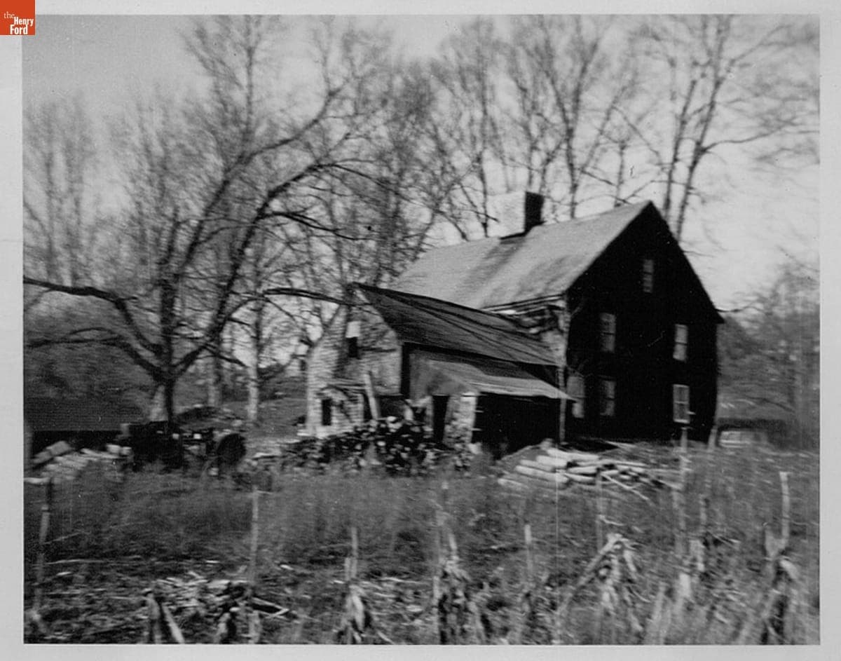 The Kelley Family House on Bear Swamp Road, Andover, Connecticut, 1953