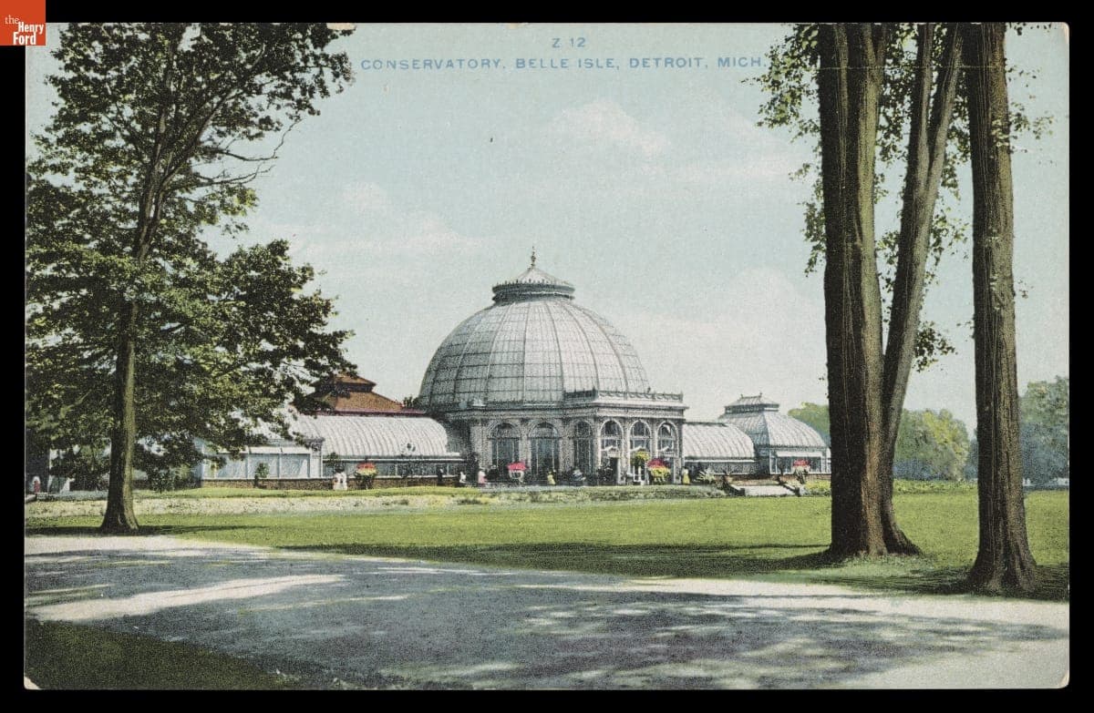 Conservatory, Belle Isle, Detroit, Michigan