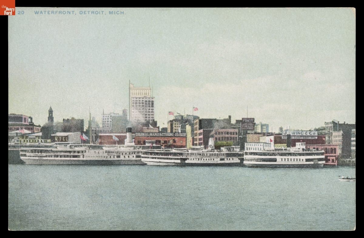 Waterfront, Detroit, Michigan