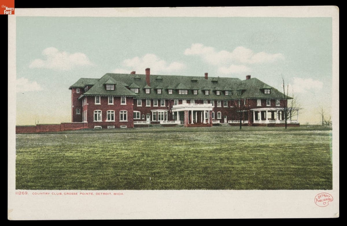 Country Club, Grosse Pointe, Detroit, Michigan