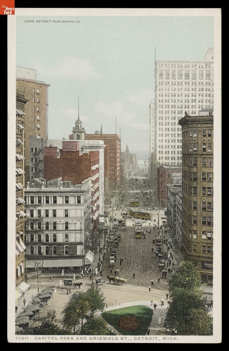 Capitol Park and Griswold Street, Detroit, Michigan