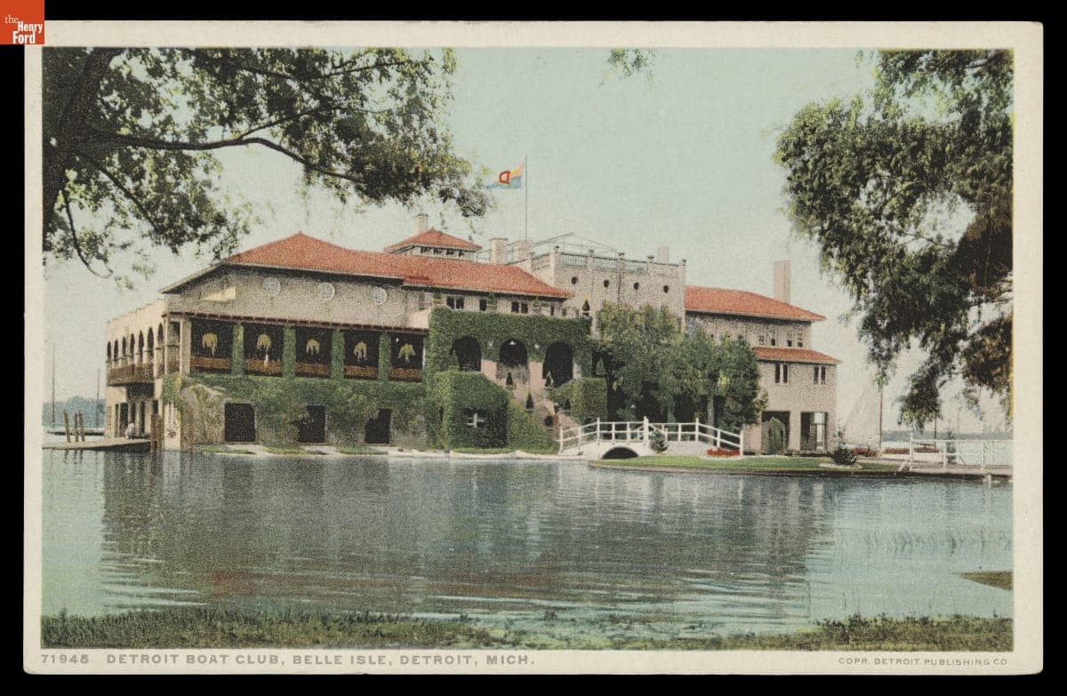 Detroit Boat Club, Belle Isle, Detroit, Michigan
