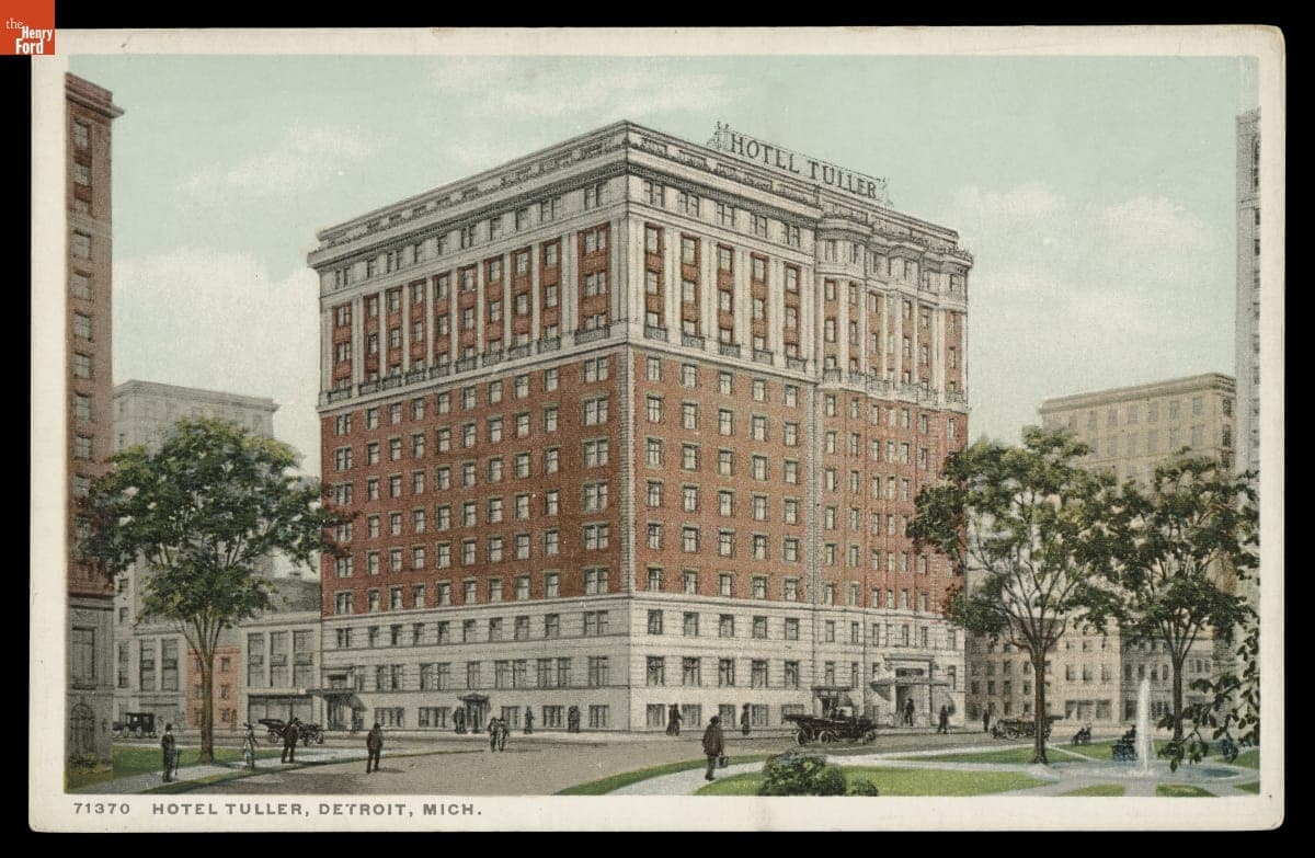 Hotel Tuller, Detroit, Michigan