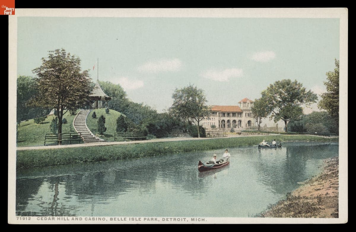 Cedar Hill and Casino, Belle Isle Park, Detroit, Michigan