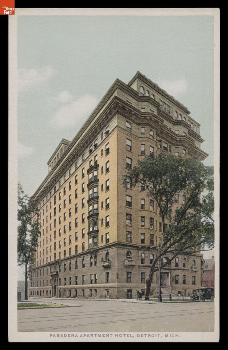 Pasadena Apartment Hotel, Detroit, Michigan