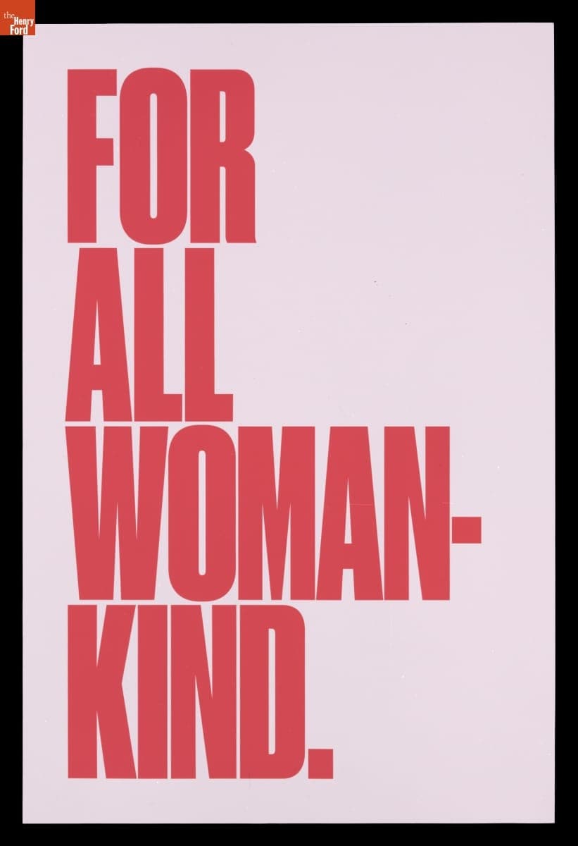 "For All Woman-Kind," 2016