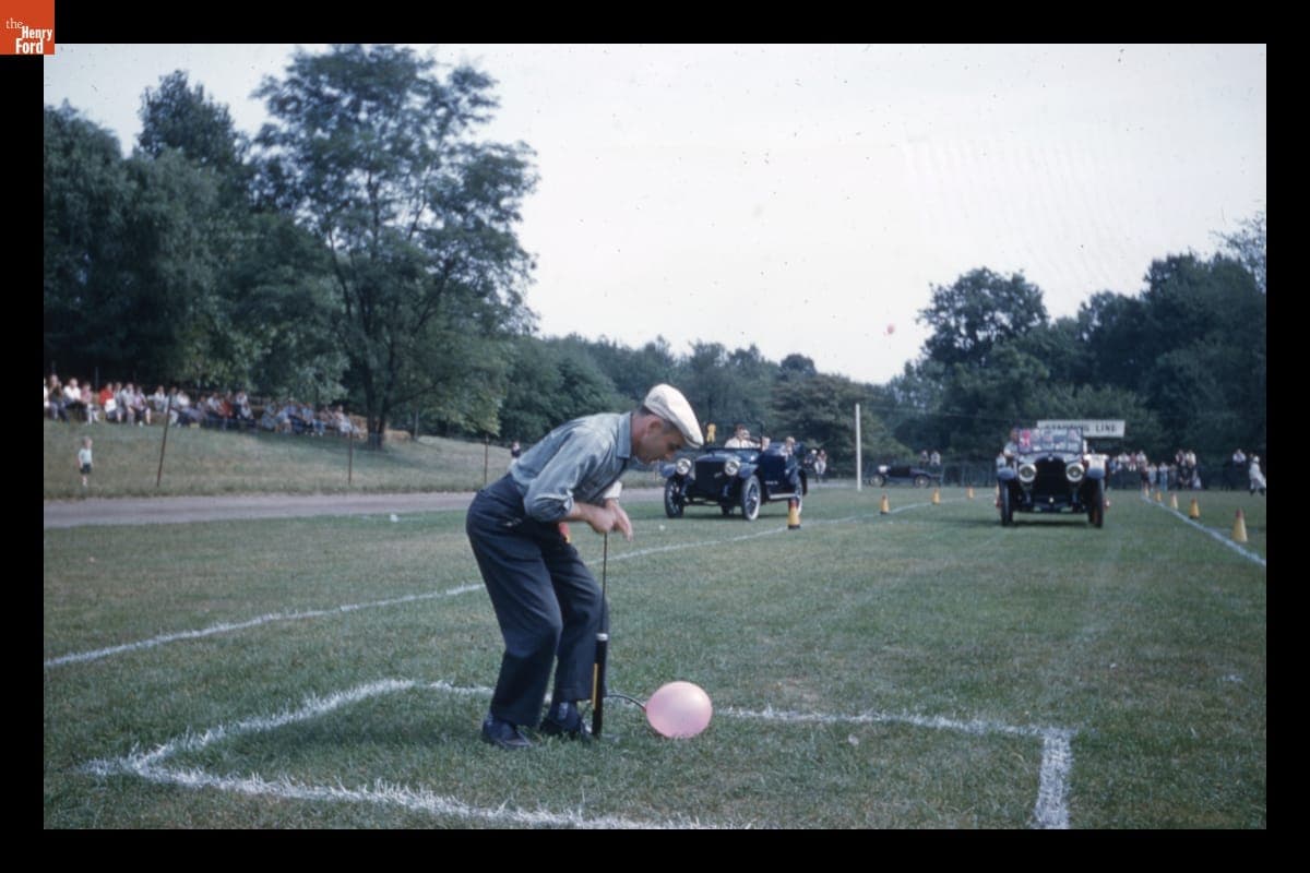 Contest at Old Car Festival in Greenfield Village, September 1960