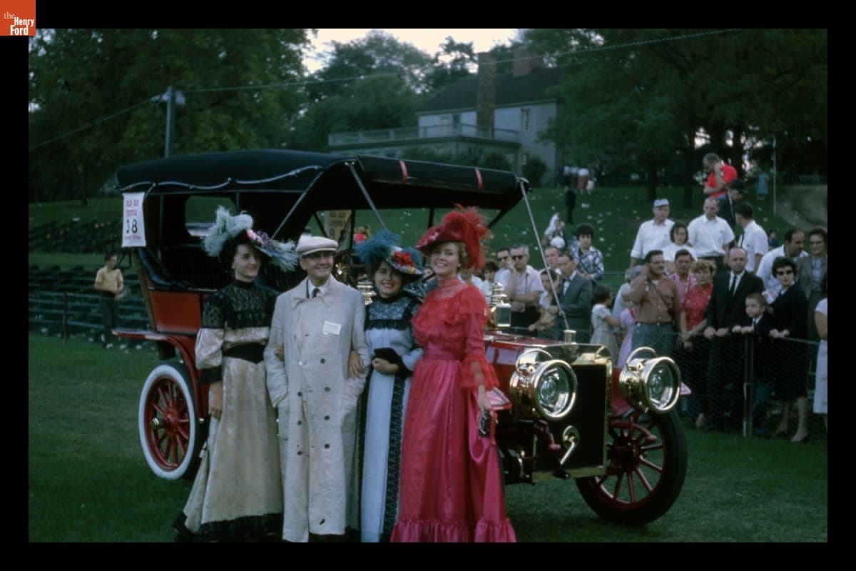 1907 Ford Model K Receiving Prize at Old Car Festival in Greenfield Village, September 1962