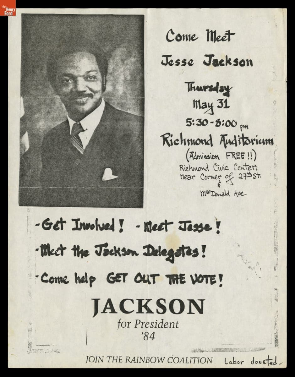 "Come Meet Jesse Jackson," May 31, 1984