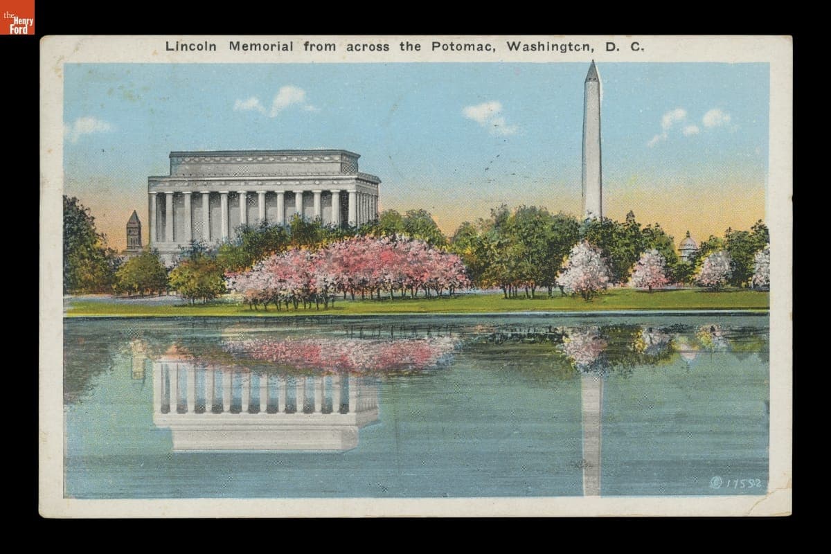 "Lincoln Memorial from Across the Potomac, Washington, D.C."