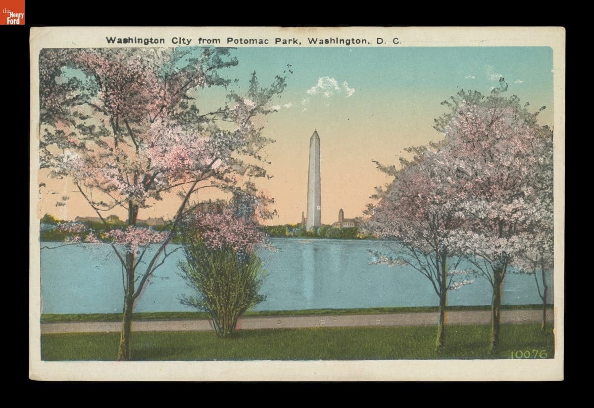 "Washington City from Potomac Park, Washington, D.C."